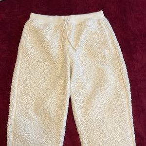 Pink Sherpa Sweatpants